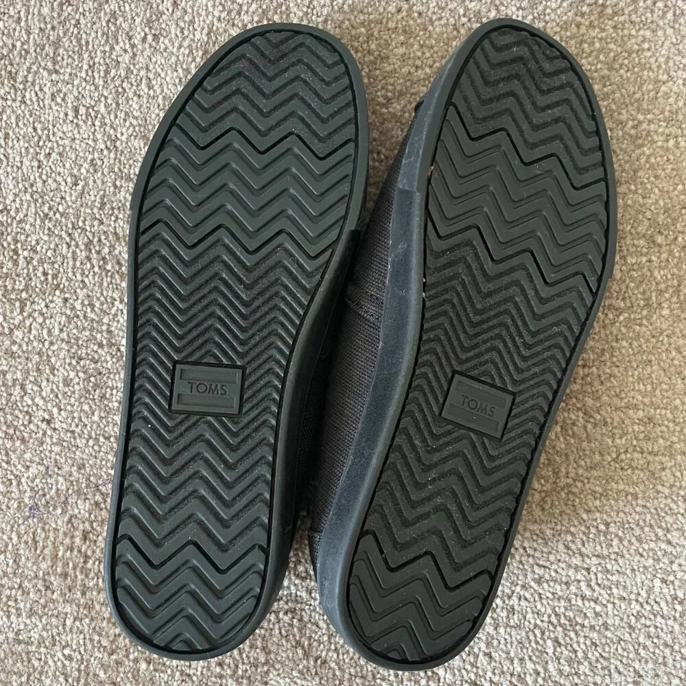 TOMS NWOT Alpargata Cupsole Slip-On Shoes in black - Picture 3 of 11